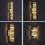 Voici Le Titre Transformé: Applique Murale Moderne Cristal Lumineux Design Élégant Chambre