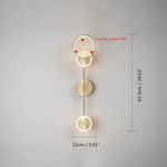 Voici Le Titre Transformé: Applique Murale Moderne Design Élégant Dorée Chambre