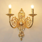 Voici Ma Proposition: Applique Murale En Zinc Et Cristal Lumineux Raffiné Ae Double Tête / Blanc