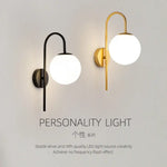 Voici Ma Proposition: Applique Murale Led Boule Design Moderne Élégante Chambre