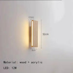 Voici Ma Proposition: Applique Murale Led Élégante Artisanale 32 Cm / Blanc Chaud (2700-3500K)