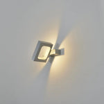 Voici Ma Suggestion: Applique Murale Design Led Rotative Élégante Argenté Chambre